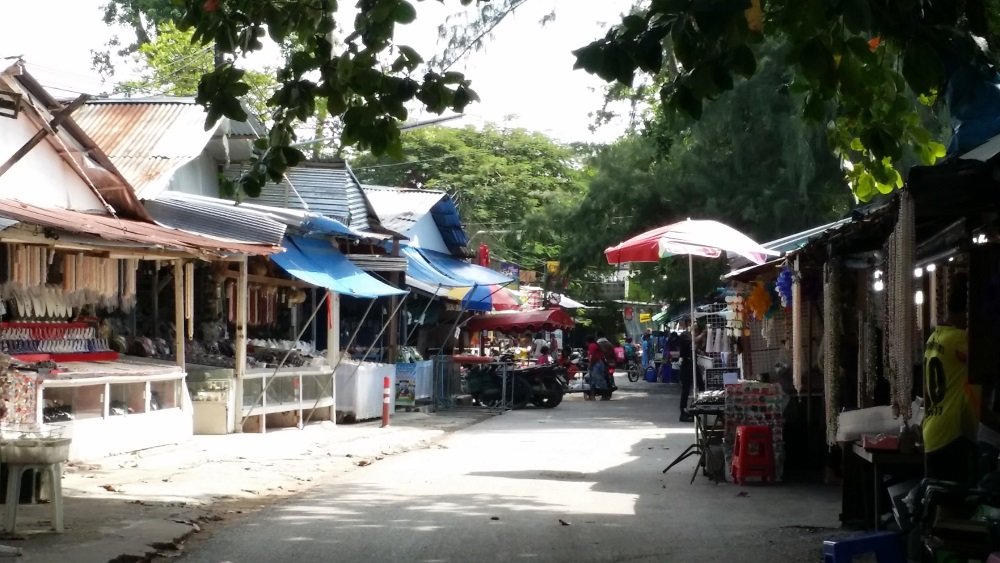 Thai food street stalls