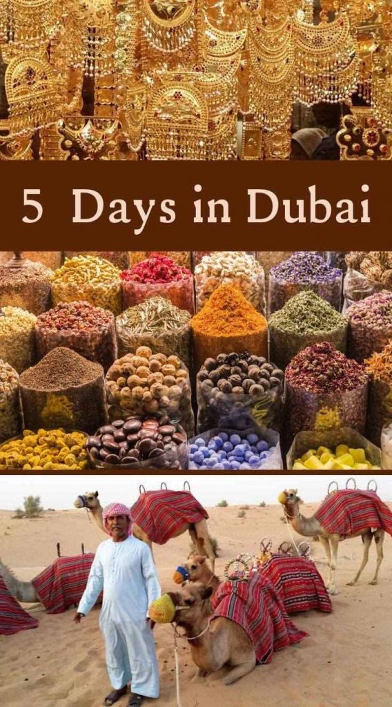 How to spend 5 Days in Dubai. What to see and do during a visit to Dubai. Best tours and hotels to stay during a short or long stay in Dubai. #VisitDubai #visitUAE #AmazingDubai