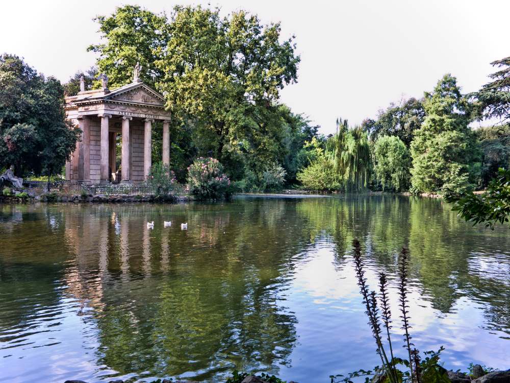 Villa Borghese Greek Temple