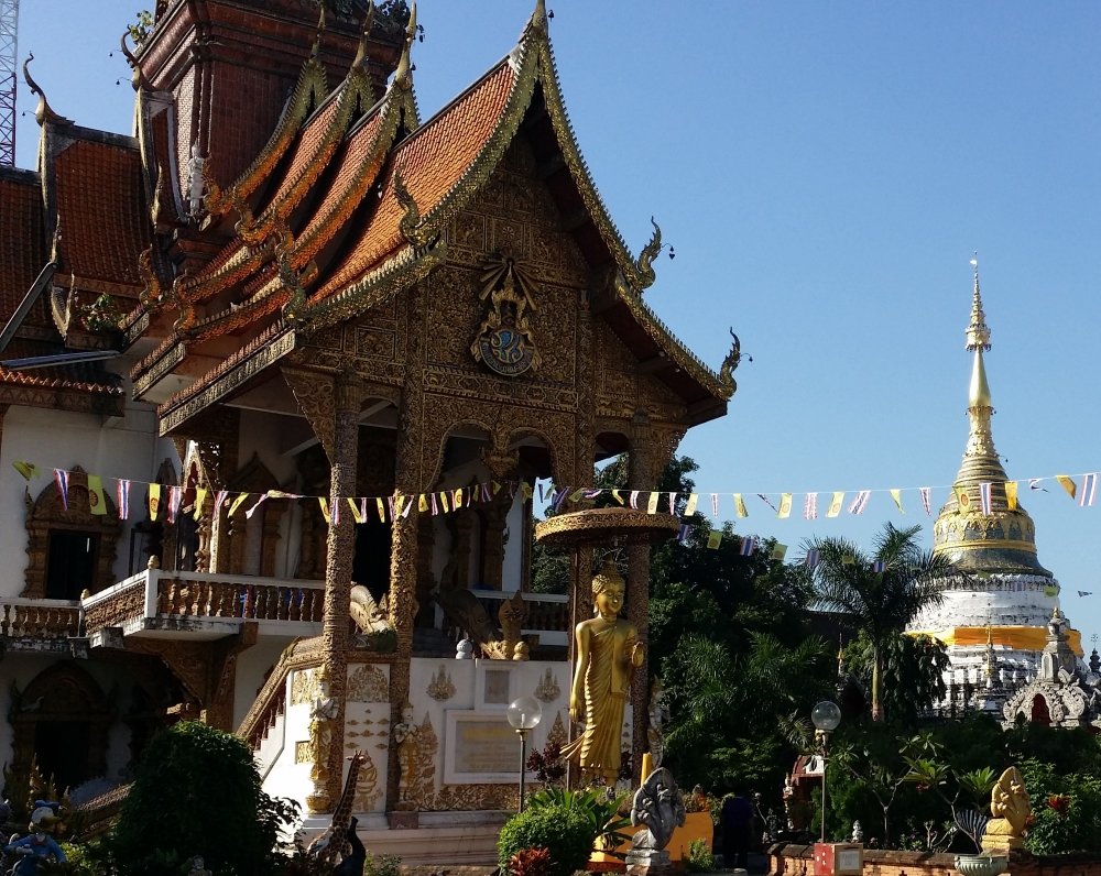 Buddhist Wat Chiang Mai