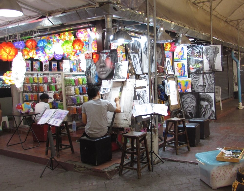 Artist in Chiang Mai