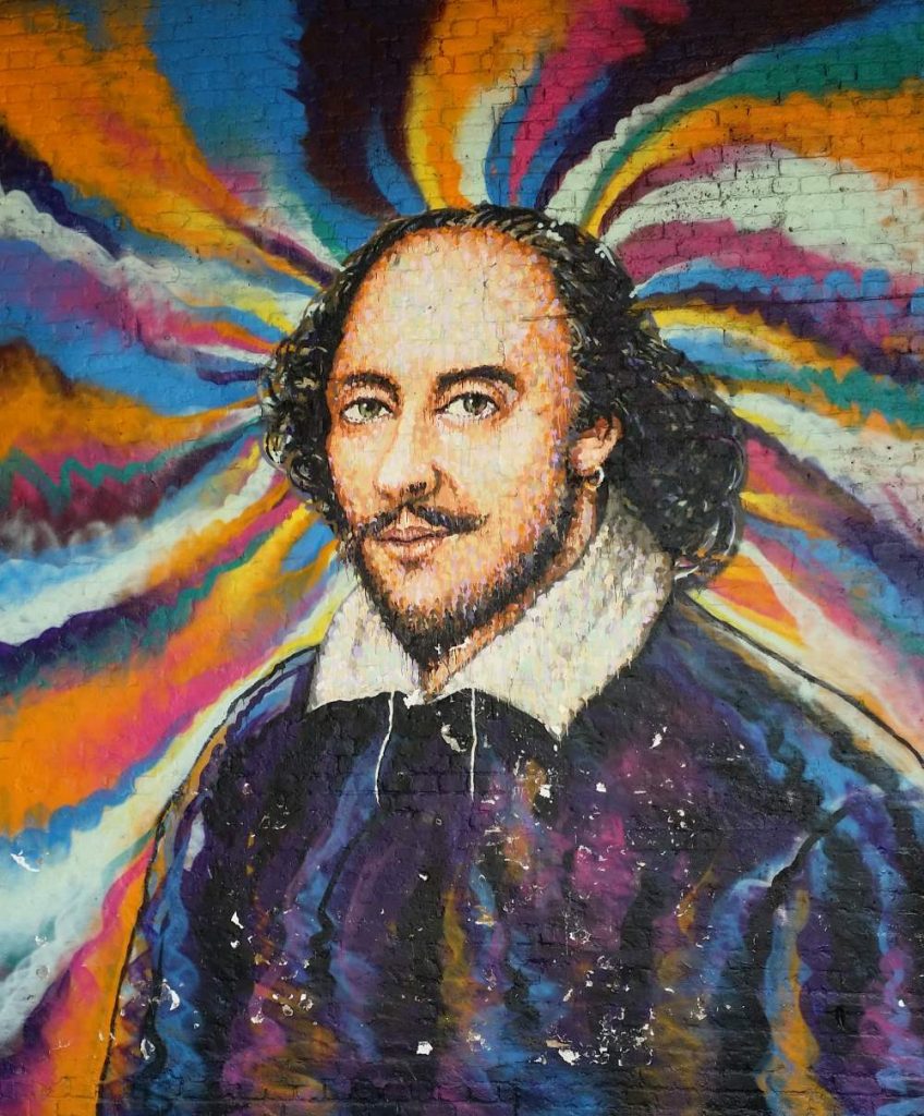 Shakespeare street art
