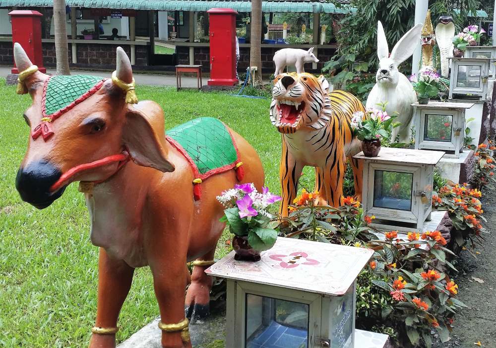 Thai Zodiac statues