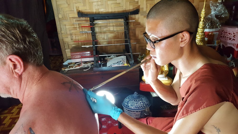 Sak Yant Monk Chiang Mai