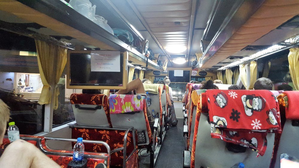 Bus from Chiang Mai to Bangkok