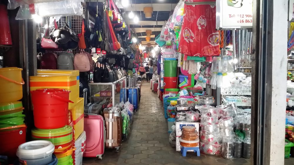 Siem Reap old market alley ways