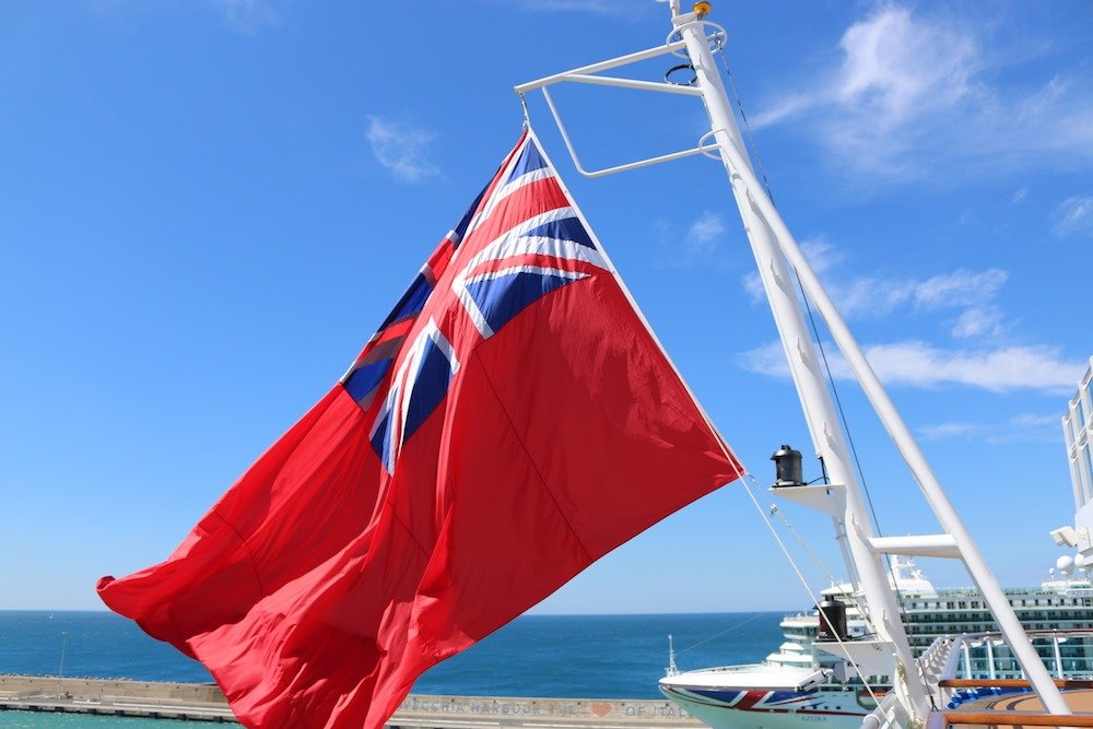 Flag at read of ship