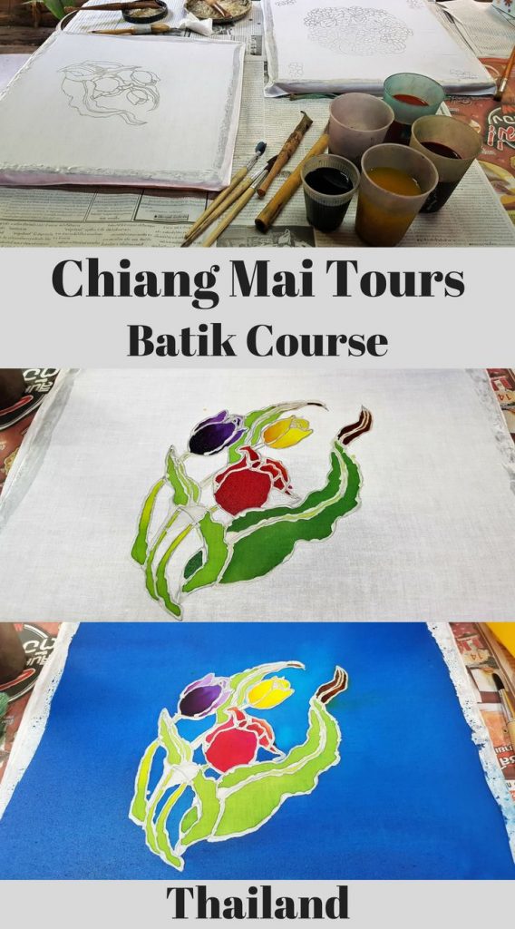 Are you travelling to Chiang Mai in Thailand and looking for something different to do during your stay? For alternative Chiang Mai Tours try one of the may Backstreet Academy tours for a unique experience such as learning the ancient art of Batik taught by local artist. Private tours will teach you how Batik is made and provide hands on training in the fascinating art form. #chiangmaitours #batik #batikmaking