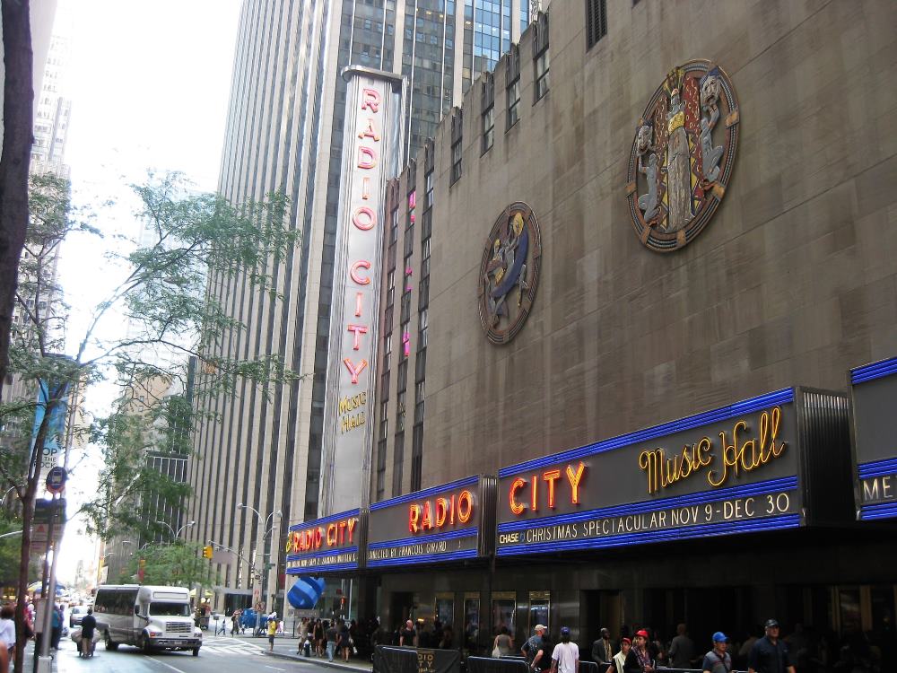 Radio City Music Hall - A must see during your travel to New York City