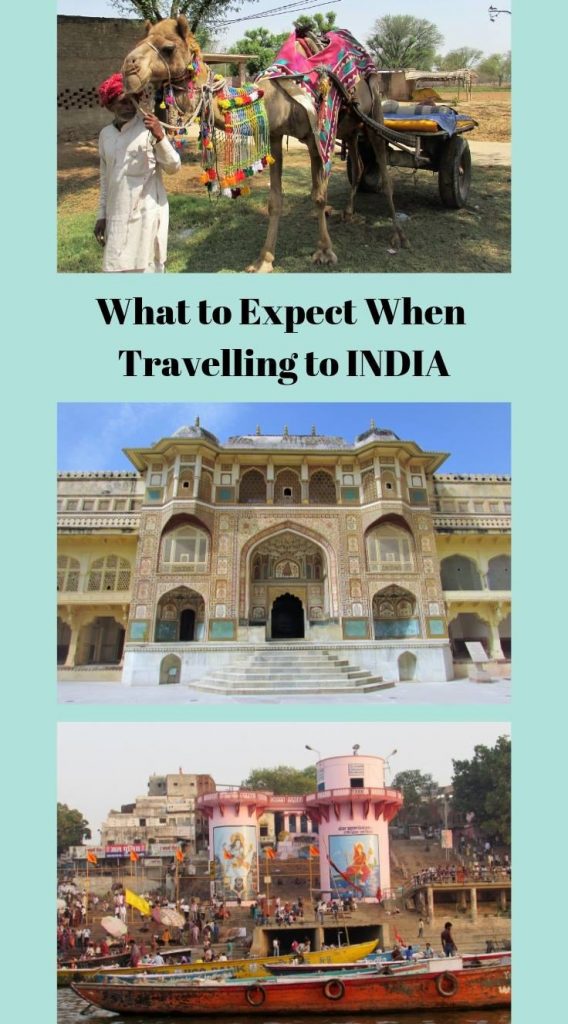 Plan your trip of a lifetime to exotic India. Including the must visit attractions of the Taj Mahal and the holy city of Varanasi. What to expect in India! #India #BucketListIndia #TravelIndia #IndiaSights