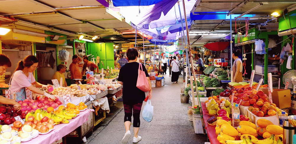 Mong Kok markets