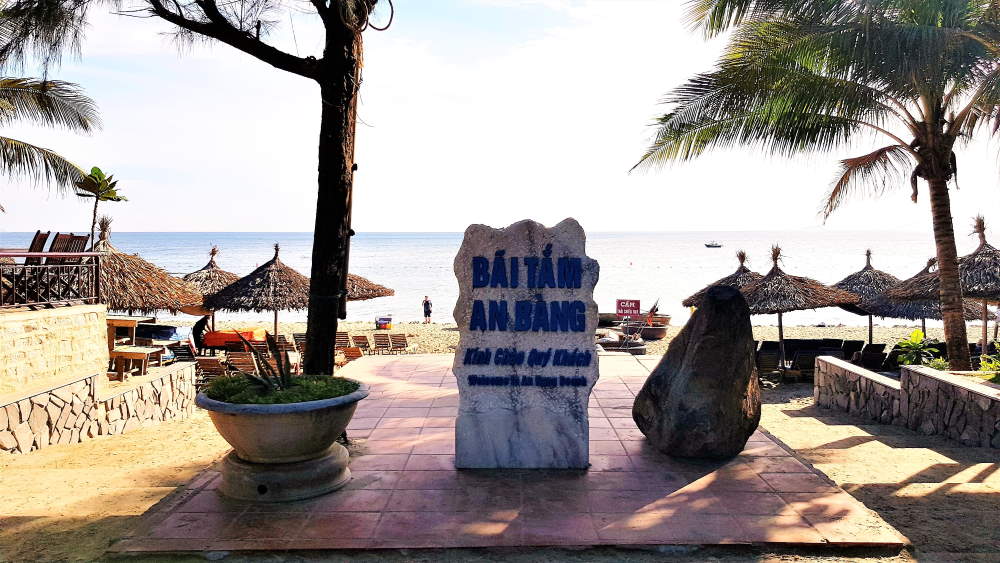 Main beach area of An Bang Beach