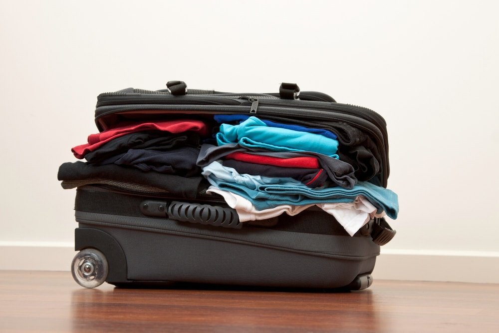 Make sure you pack light to get the most out of 6 months travelling. 