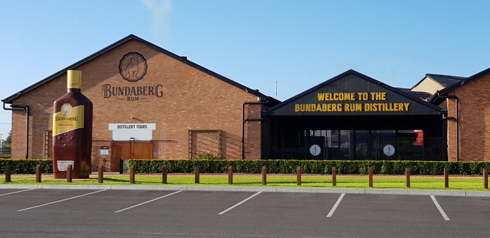 The visitor centre at the Bundaberg Rum Distillery is one of the best things to do in Bundaberg