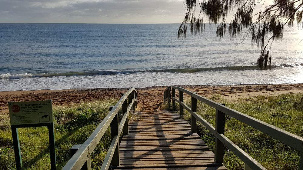 With direct access to Mon Repos beach the Turtle trail is a favourite for visitors to Bargara and Mon Repos