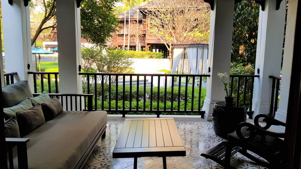  verandah of Rajah Brooke Suite