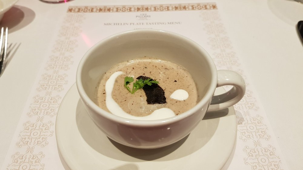 Soup with Truffle oil