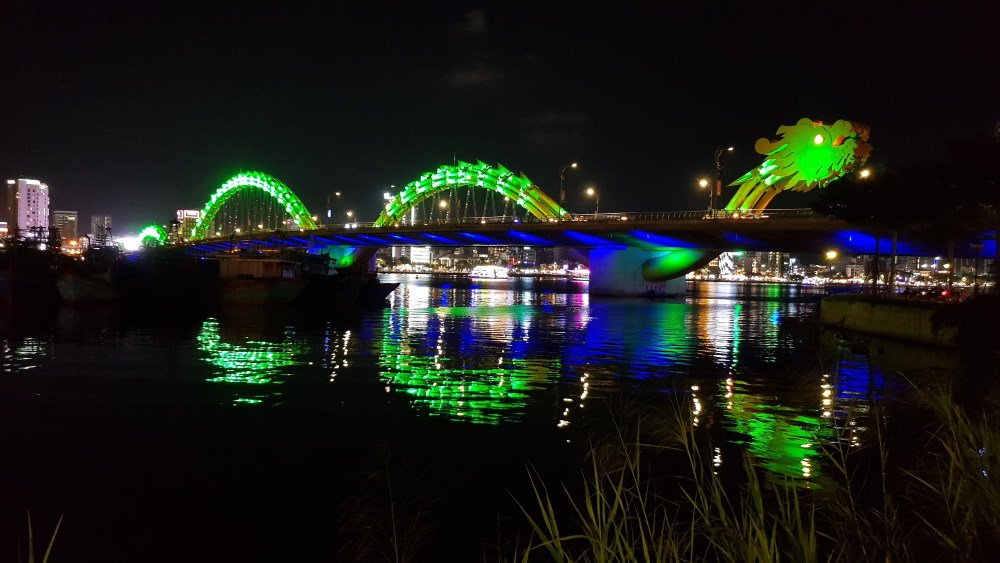 Dragon Bridge Da Nang Vietnam