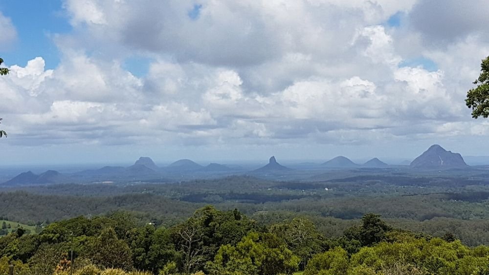 Queensland Glass House Mountains.
