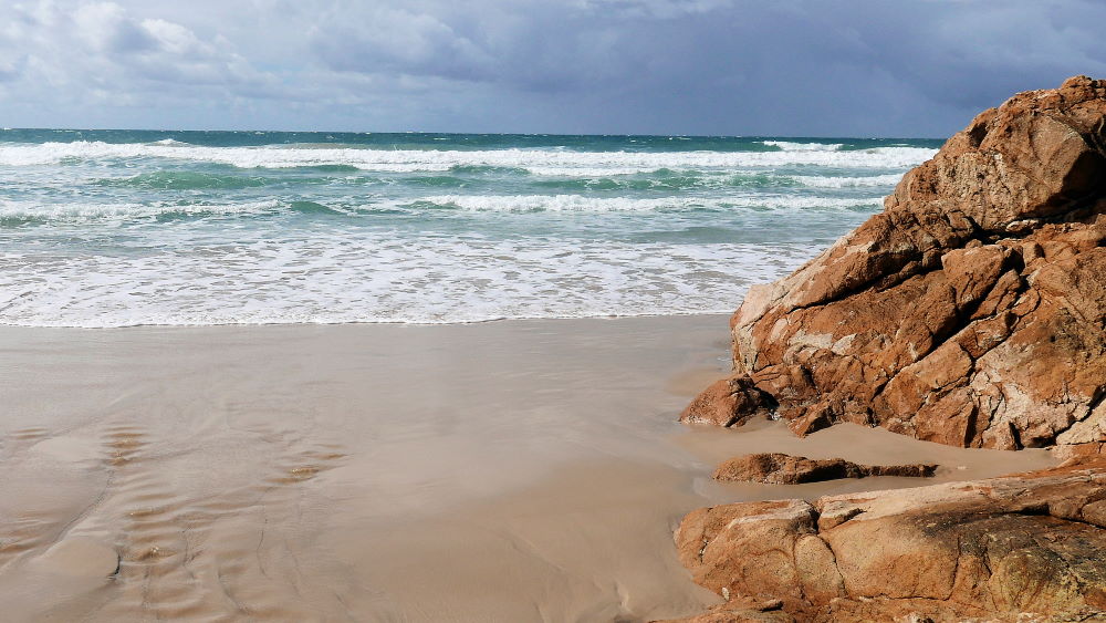 Coolum Beach on the sunshine coast is a short drive from Brisbane and favourite weekend holiday destination.