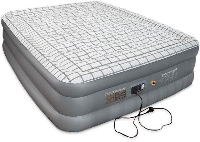 Have a restful sleeping during your camping in Australia with the Coleman Double High QUICKBED with built in pump
