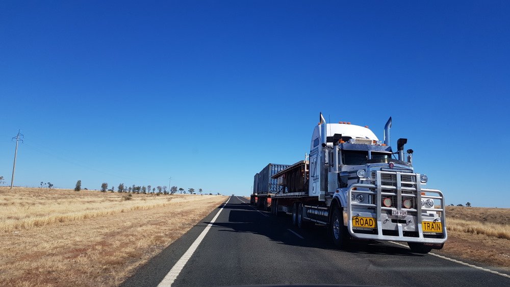 Road Train Outback Queensland