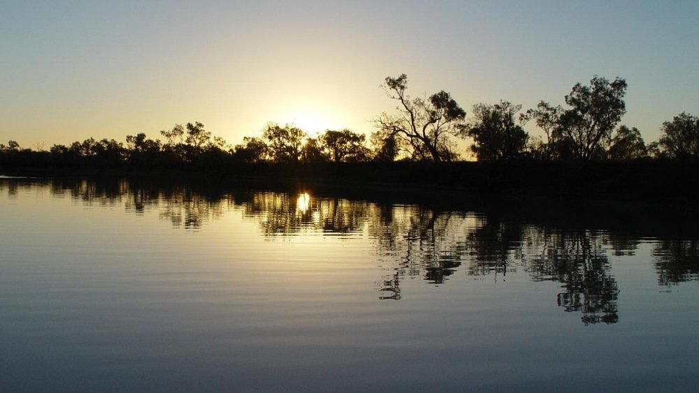 Sunset on the Thomson River