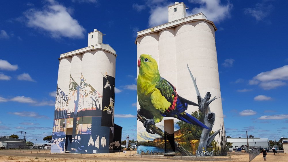 Waikerie Silo Art