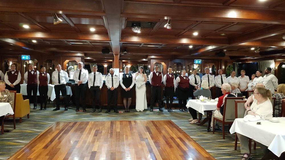 The crew of the Murray Princess