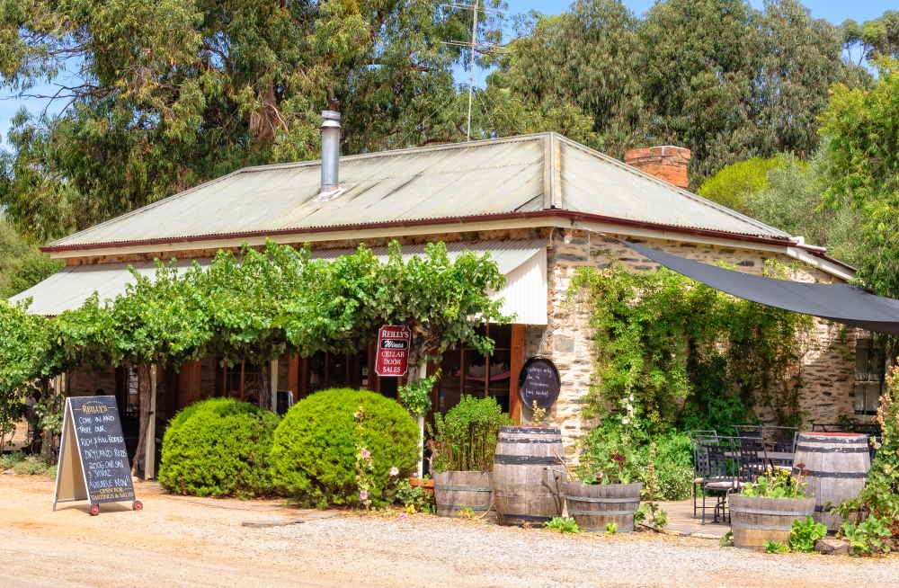 Reillys Cellar Door and Restaurant in the Clare Valley SA