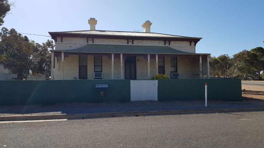 Historic Custom's House and Police Station in the town of Morgan South Australia