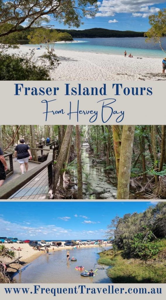 One and two day tours of Fraser Island from Hervey Bay