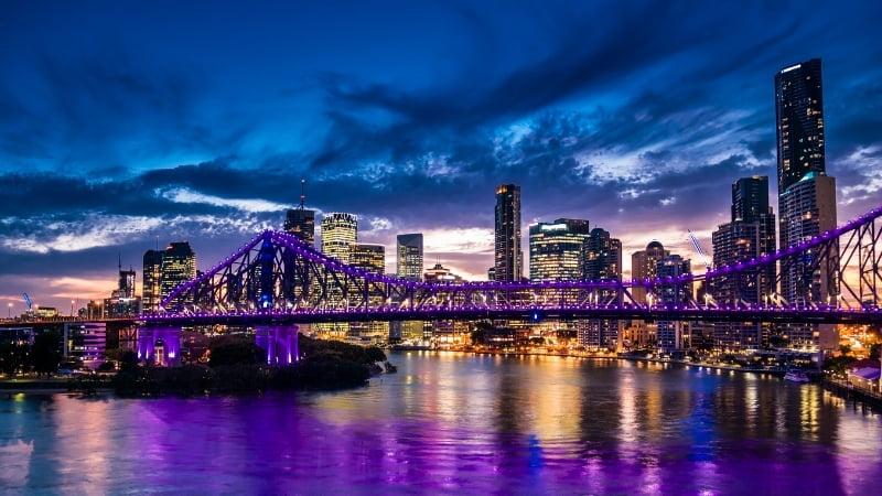 Brisbane Queensland start of our Brisbane to Cairns Road Trip