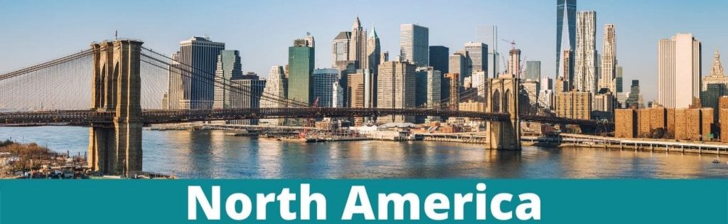 North America travel destination