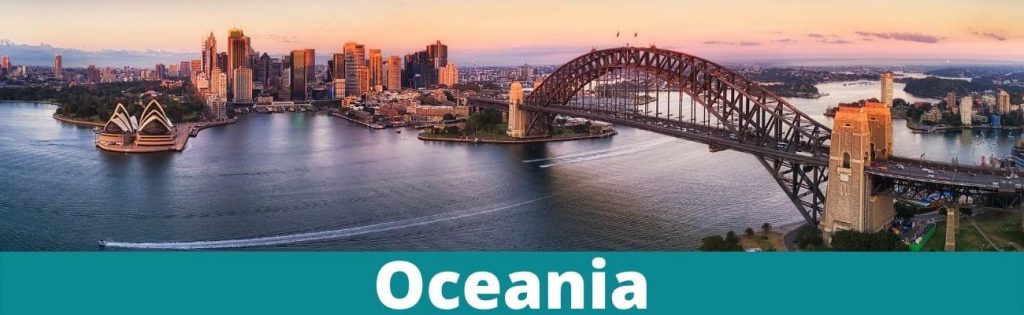 Oceania travel destination