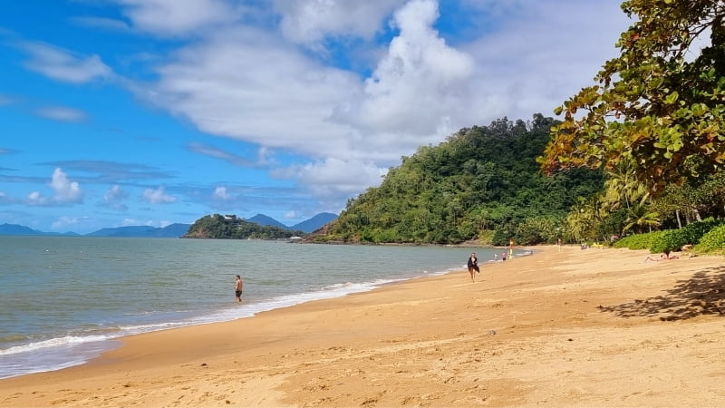 Trinity Beach Cairns is one of the the best places to stay in Cairns