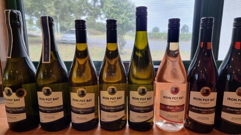Iron Pot Bay wines