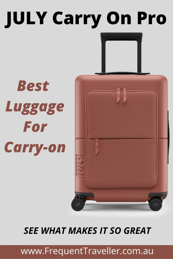 JULY Carry On Pro Luggage Review