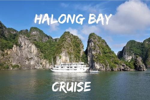 Cruising Halong Bay
