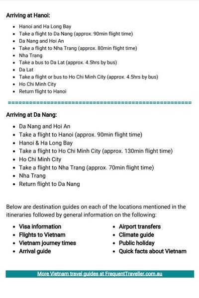 Vietnam Travel Planning Guide
