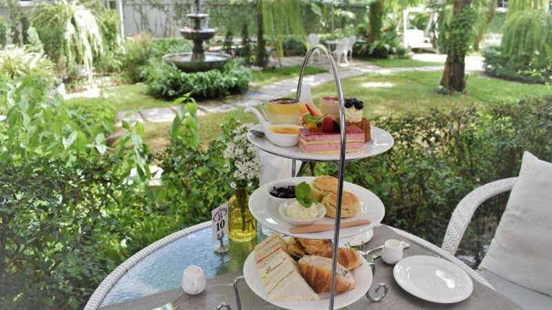 Afternoon Tea at the Ping Nakara Hotel