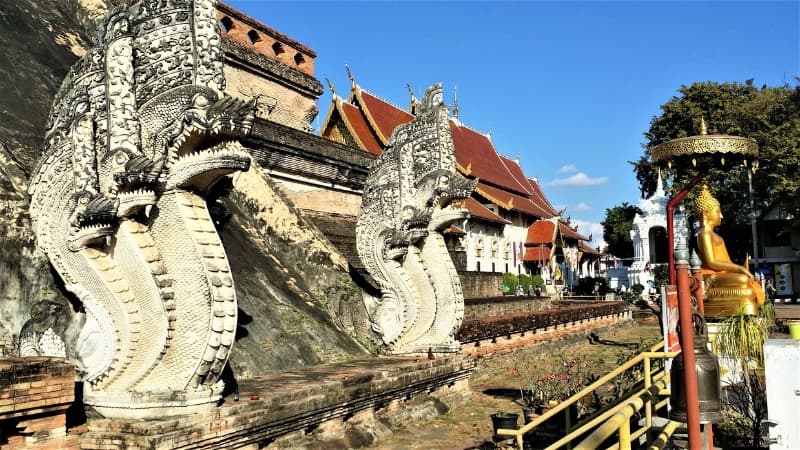 Wat Chedi Luang is a must visit during a tour of Chiang Mai