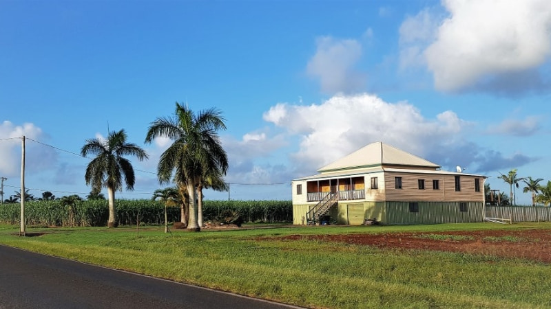 Visit Bundaberg Bundaberg Traditional Queenslander home and cane field