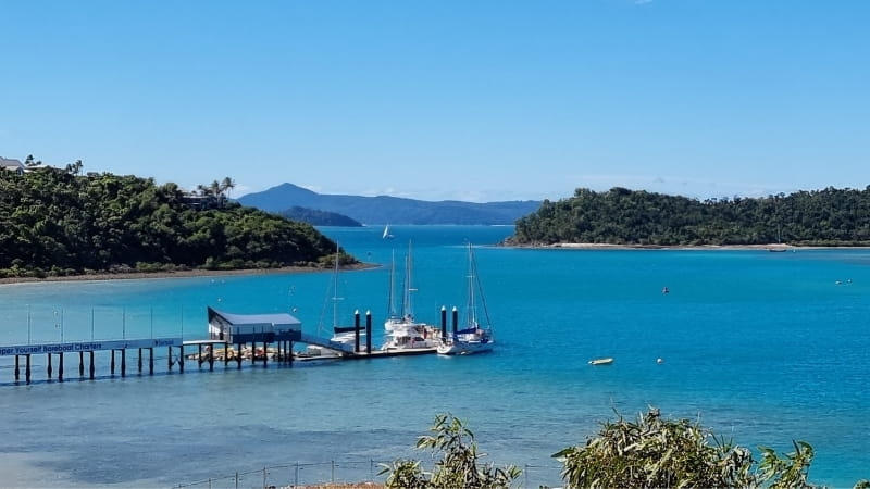 Shute Harbour in the Whitsundays. A perfect location for Queensland weekend getaways 