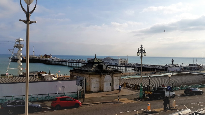 Places to Visit Near Brighton UK View from Brighton Seafront Hotel