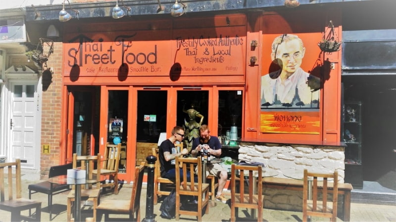 Places to Visit Near Brighton UK Thai Street Food Restaurant Worthing