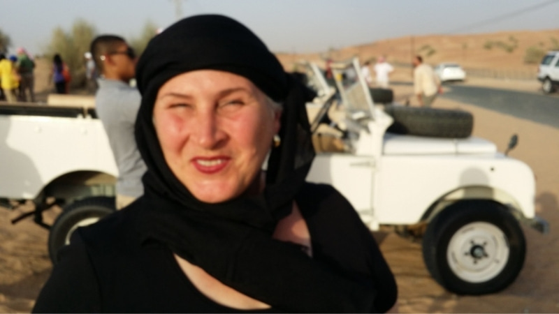 5 Days in Dubai Rosalind is all set for her Desert safari