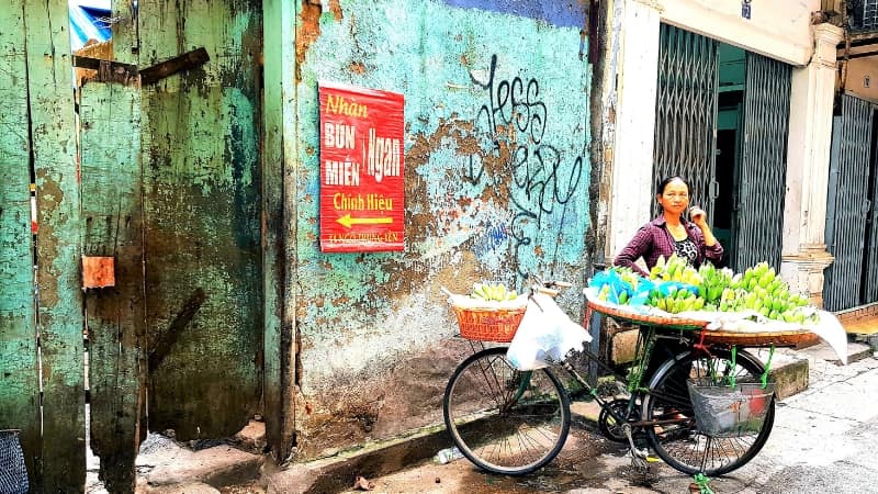 Vietnam tours from Australia Hanoi Old Quarter street