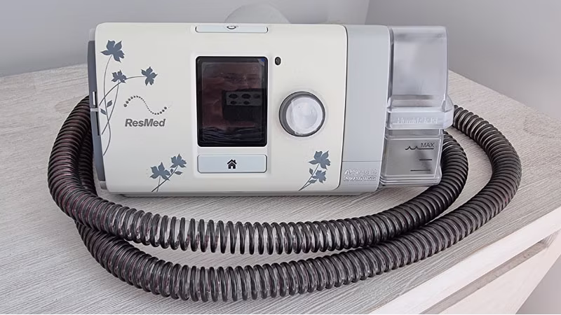 ResMed AirMini Travel CPAP ResMed AirSense 10 CPAP machine