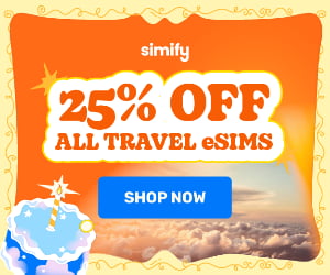 Simify 25% off eSIM sale